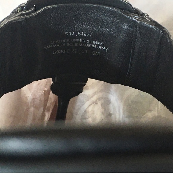 * SOLD Tory Burch Georgia Sandal Thong Comfort Leather Perfect Black, Sz 9 - Picture 11 of 12